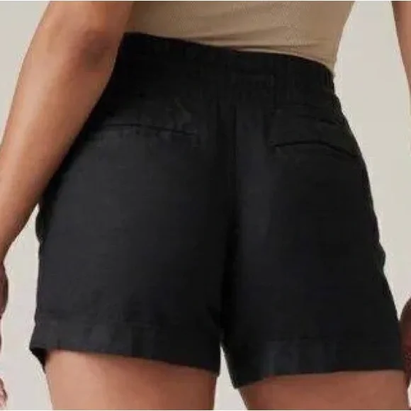 Athleta Cabo Linen Shorts - Picture 3 of 5